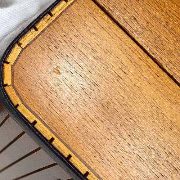 CHANEL 1996 Brown Wooden Vanity Handbag Box 84437 - Picture 7 of 11